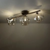 Потолочный светильник со стеклянными плафонами TK Lighting 11035 Lava Brown