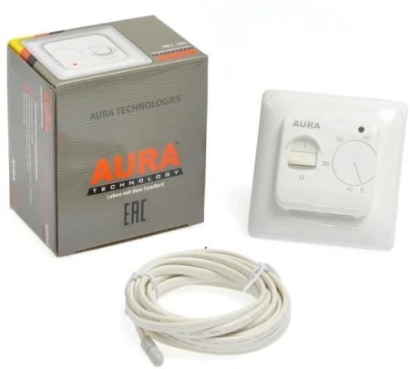 Терморегулятор AURA LTC 130 белый (CN1965)