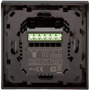 Терморегулятор ДЕВИ Classy Wi-Fi black (140F1069R)