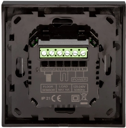 Терморегулятор ДЕВИ Classy Wi-Fi black (140F1069R)