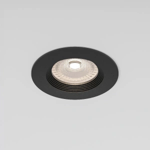 Светильник встраиваемый City GU10 черный IP44 Elektrostandard 25060/01