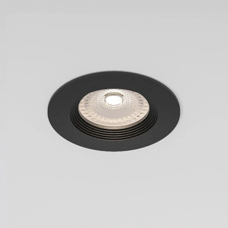 Светильник встраиваемый City GU10 черный IP44 Elektrostandard 25060/01