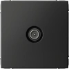 TV Розетка оконечная 1DB Systeme Electric ArtGallery, БАЗАЛЬТ GAL001491
