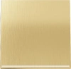 Проходной переключатель одноклавишный с подсветкой 10А Voltum S70 METAL латунь Soft touch металл (VLS0103M + VLSM000209 + VLS080301)