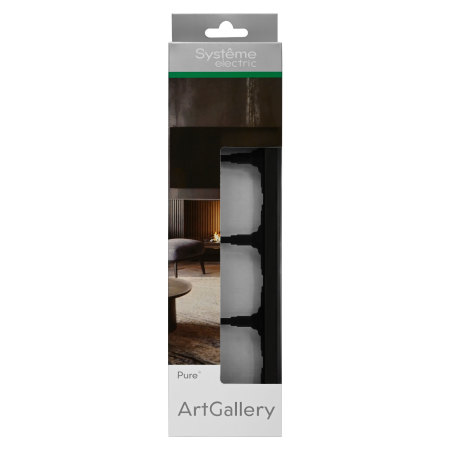 GAL331004 Systeme Electric Рамки Systeme Electric ArtGallery Pure