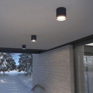 Уличный потолочный светильник Light LED 2104 IP54 Elektrostandard 35130/H черный