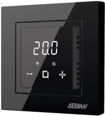 Терморегулятор ДЕВИ Classy Wi-Fi black (140F1069R)