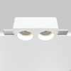 Встраиваемый светильник Maytoni Gyps Modern DL123-GU10-02-W