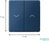 GAL001119 Systeme Electric Schneider Electric ArtGallery цвет аквамарин