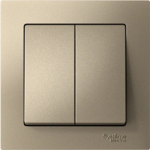 ATN000552 Systeme Electric Schneider Atlas Design цвет шампань