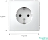 GAL001343 Systeme Electric Schneider Electric ArtGallery цвет лотос
