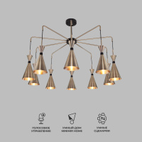 Умная люстра в стиле лофт Bogate's 316/10