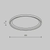 Кольцо для встраиваемого светильника Maytoni Accessories DLA110-B