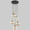 Подвесной светильник со стеклянными плафонами TK Lighting 11043 Sophia Cognac