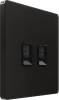 Розетка информационная С/У RJ-45 кат.5e 2-я, Полярная ночь Systeme Electric Infinity (FSE001085)
