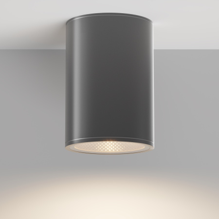 Уличный потолочный светодиодный светильник Maytoni Bar O306CL-L12GF