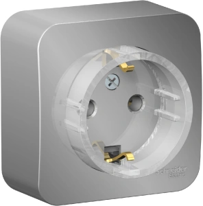 BLNRA110113 Systeme Electric Schneider Blanca накладной монтаж цвет алюминий