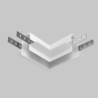 Коннектор угловой для встраиваемого шинопровода 12,5 мм Maytoni Exility TRA034CL-42.12W