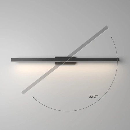 Светильник настенный светодиодный Rino черный Elektrostandard 40157/LED