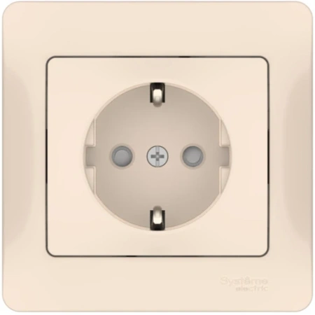 GSL000244S Systeme Electric Schneider Glossa бежевый