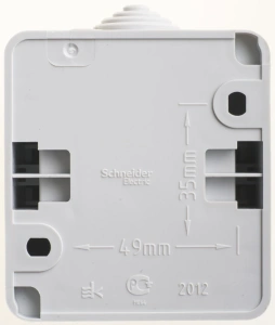 BA10-046C Systeme Electric Schneider Etude цвет серый