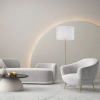 Напольный светильник с тканевым абажуром TK Lighting 16033 Umberto