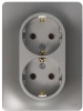 GSL001224 Systeme Electric Schneider Glossa платина