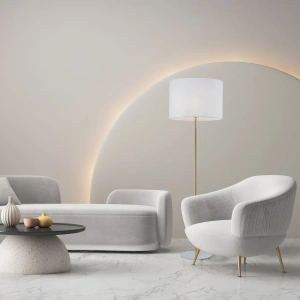Напольный светильник с тканевым абажуром TK Lighting 16033 Umberto