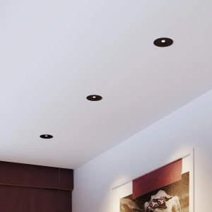 Светильник встраиваемый светодиодный Binnie 12W 3000K черный Elektrostandard 15275/LED