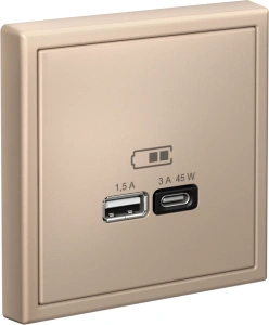 GAL001229 Systeme Electric Schneider Electric ArtGallery цвет песочный