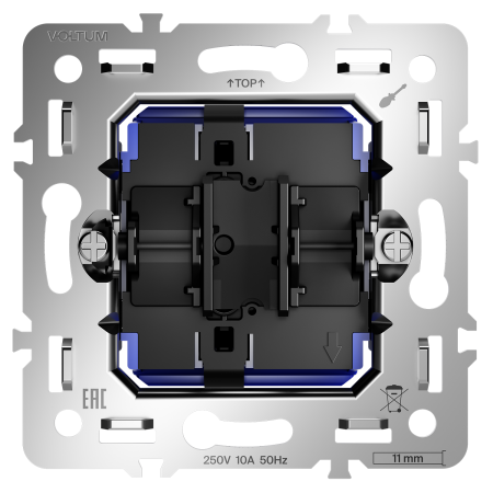 VLS0106M + VLSM000111 Voltum Voltum S70 METAL цвет никель