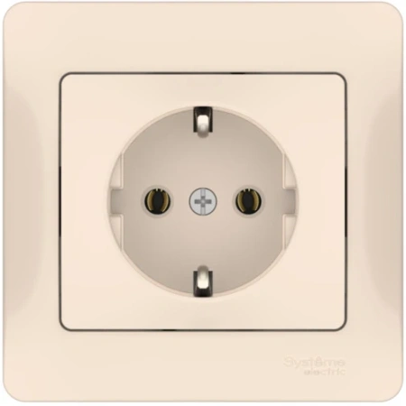 GSL000242S Systeme Electric Schneider Glossa бежевый