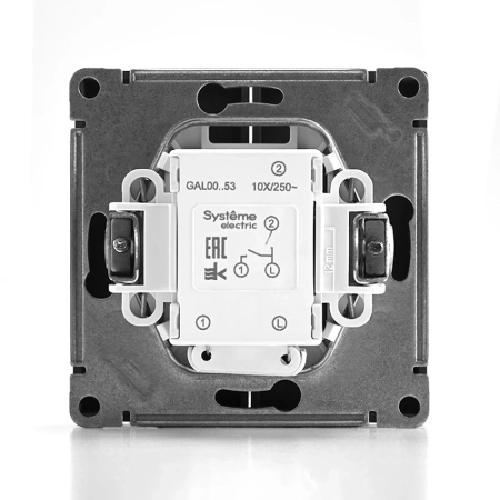 GAL000753 Systeme Electric Schneider Electric ArtGallery цвет грифель