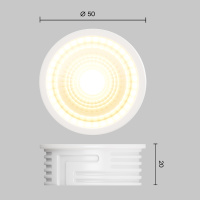 Светильник настенно-потолочный светодиодный Voltega Module LED 7203