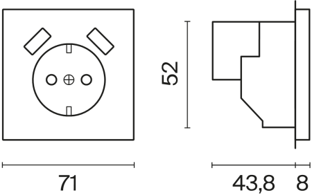 VLS040401 Voltum Voltum S70 цвет белый
