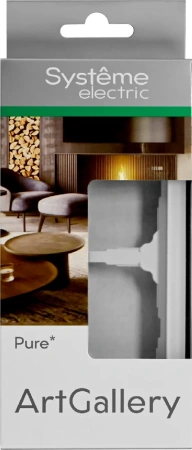 GAL330102 Systeme Electric Рамки Systeme Electric ArtGallery Pure