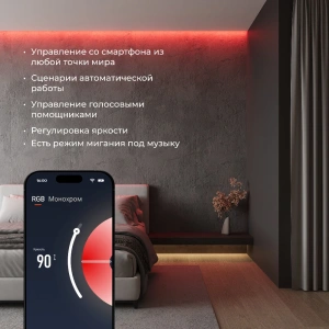 Умный контроллер для светодиодных лент RGBW 12-24 В Elektrostandard 95001/00