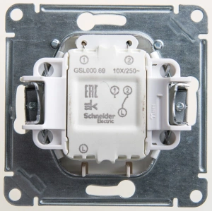 GSL000669 Systeme Electric Schneider Glossa перламутр