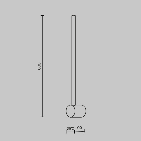 Светильник светодиодный Maytoni Light stick MOD237WL-L6B3K