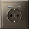 GAL000632 Systeme Electric Schneider Electric ArtGallery цвет мокко