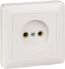 Розетка без заземления 10А Systeme Electric Hit, БЕЛЫЙ RS10-132-B
