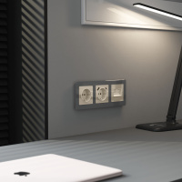 W1191143 + W1181101 Werkel Werkel механизмы акрил айвори