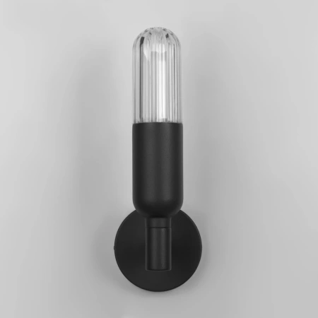 Уличный настенный светильник ISIDA Elektrostandard 35165/U черный