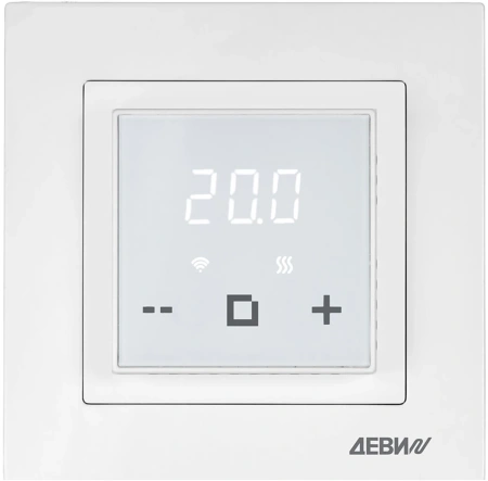 Терморегулятор ДЕВИ Classy Wi-Fi white (140F1064R)