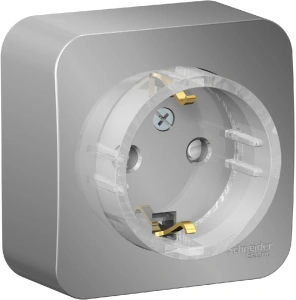 BLNRA111113 Systeme Electric Schneider Blanca накладной монтаж цвет алюминий