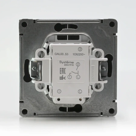 GAL001053 Systeme Electric Schneider Electric ArtGallery цвет карбон