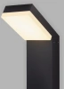 Ландшафтный уличный светильник Sensor 3000K Чёрный IP54 Elektrostandard 1542 TECHNO LED черный