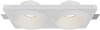 Светильник встраиваемый Maytoni Gyps Modern DL124-GU10-02-TRS-W
