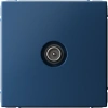 TV Розетка проходная 4DB Systeme Electric ArtGallery, аквамарин GAL001192