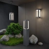 Уличный подвесной светодиодный светильник Frame LED IP54 Elektrostandard 1528 TECHNO LED серый